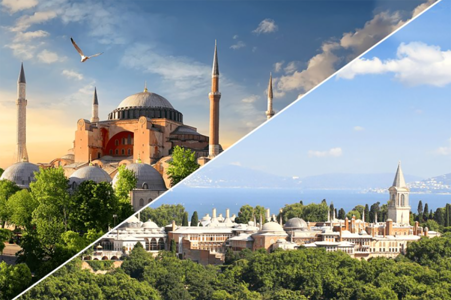 Istanbul Hagia Sophia and Topkapi Palace Combo
